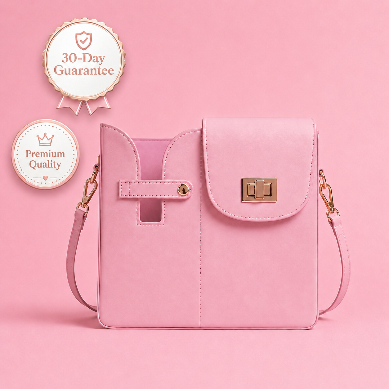 Stanley-style tumbler crossbody bag